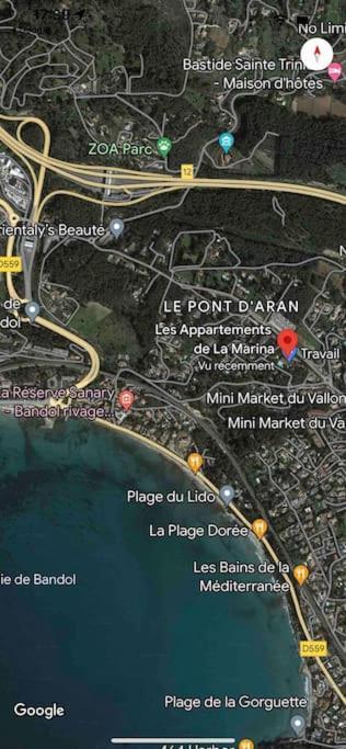 Les Appartements De La Marina Sanary-sur-Mer Buitenkant foto
